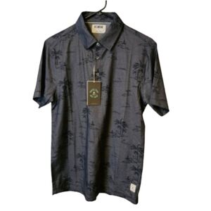 NWT Linksoul Men's Blue/Navy Small Polo Shirt